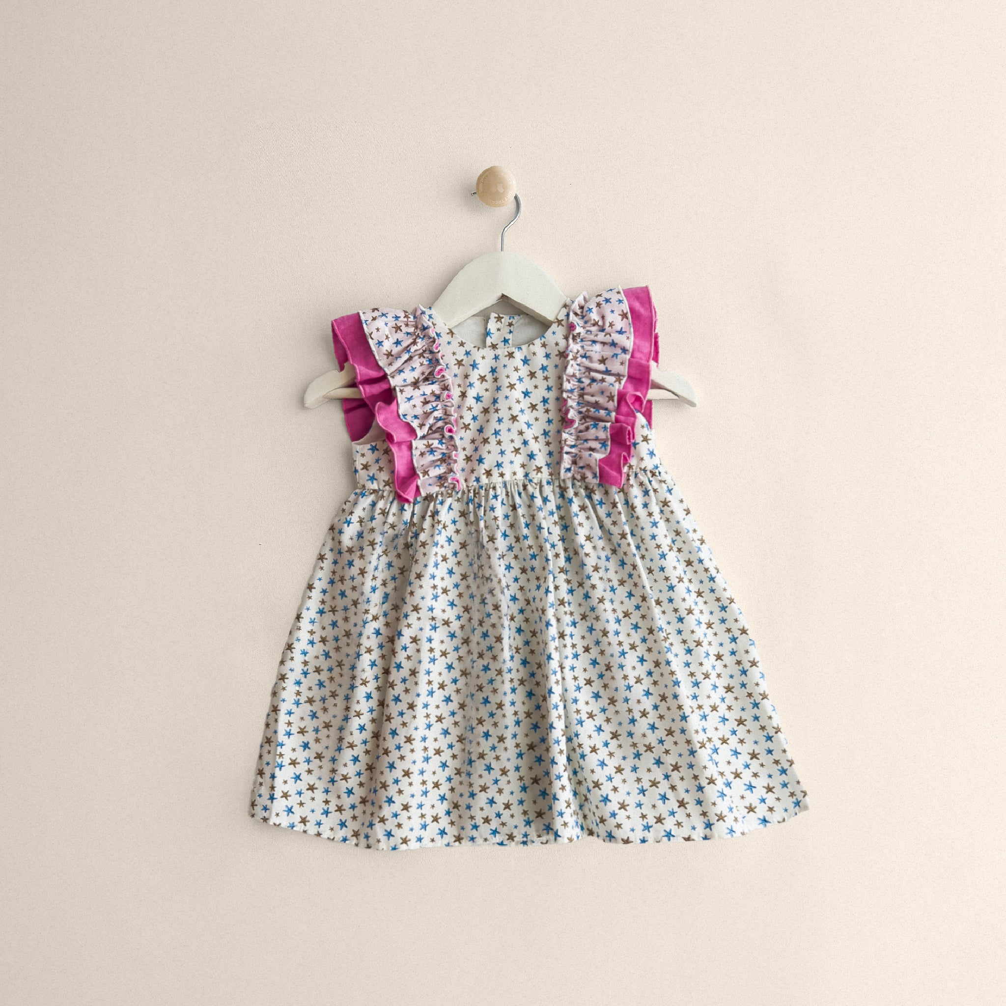 Lotus Bloom Tulle-Skirt Dress