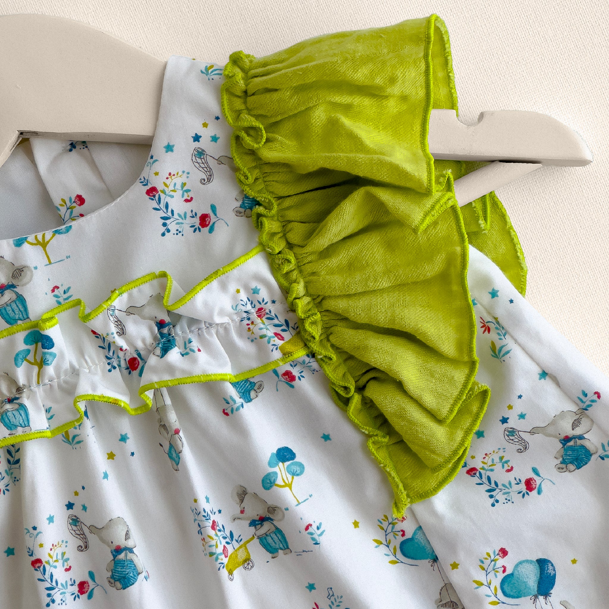 Lirio Lily Lace-Trim Dress