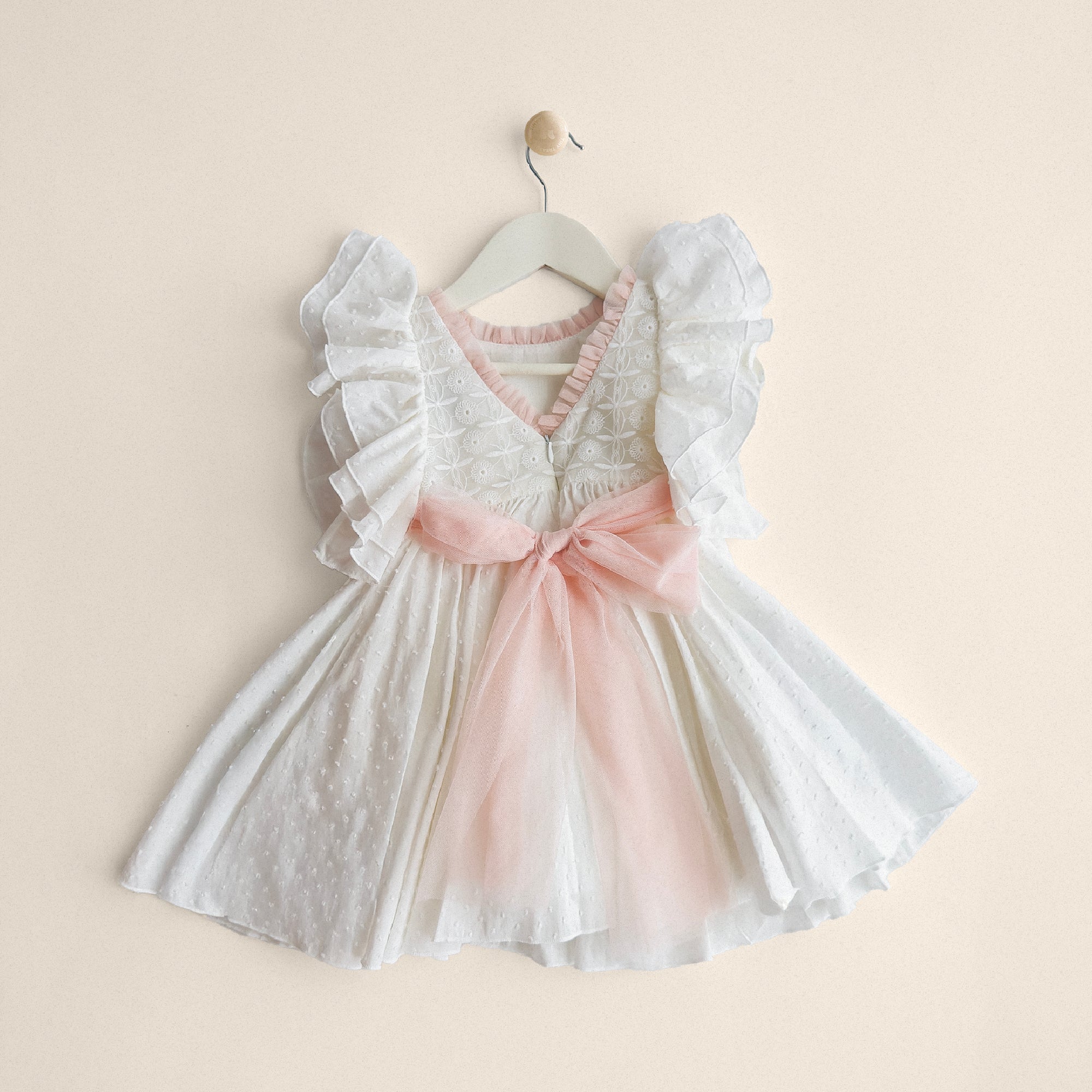 Paola Puff-Sleeve Dress